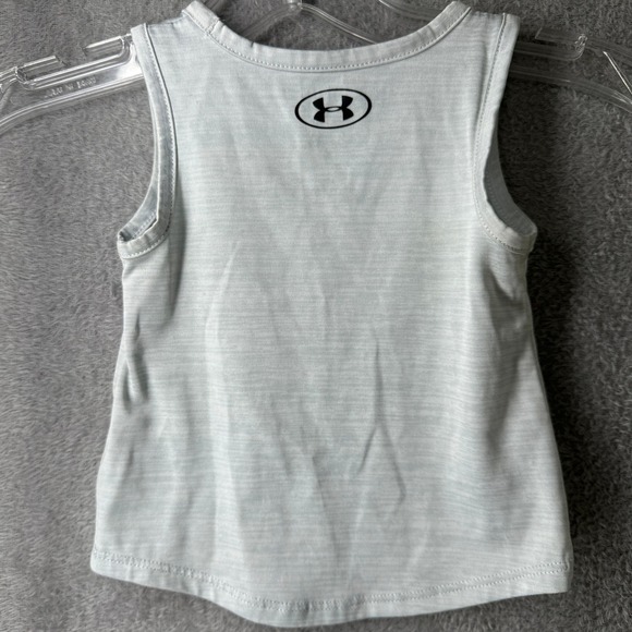 Under Armour Baby Toddler Girl Athletic Tank Top Sleeveless Heart Logo - Picture 2 of 5